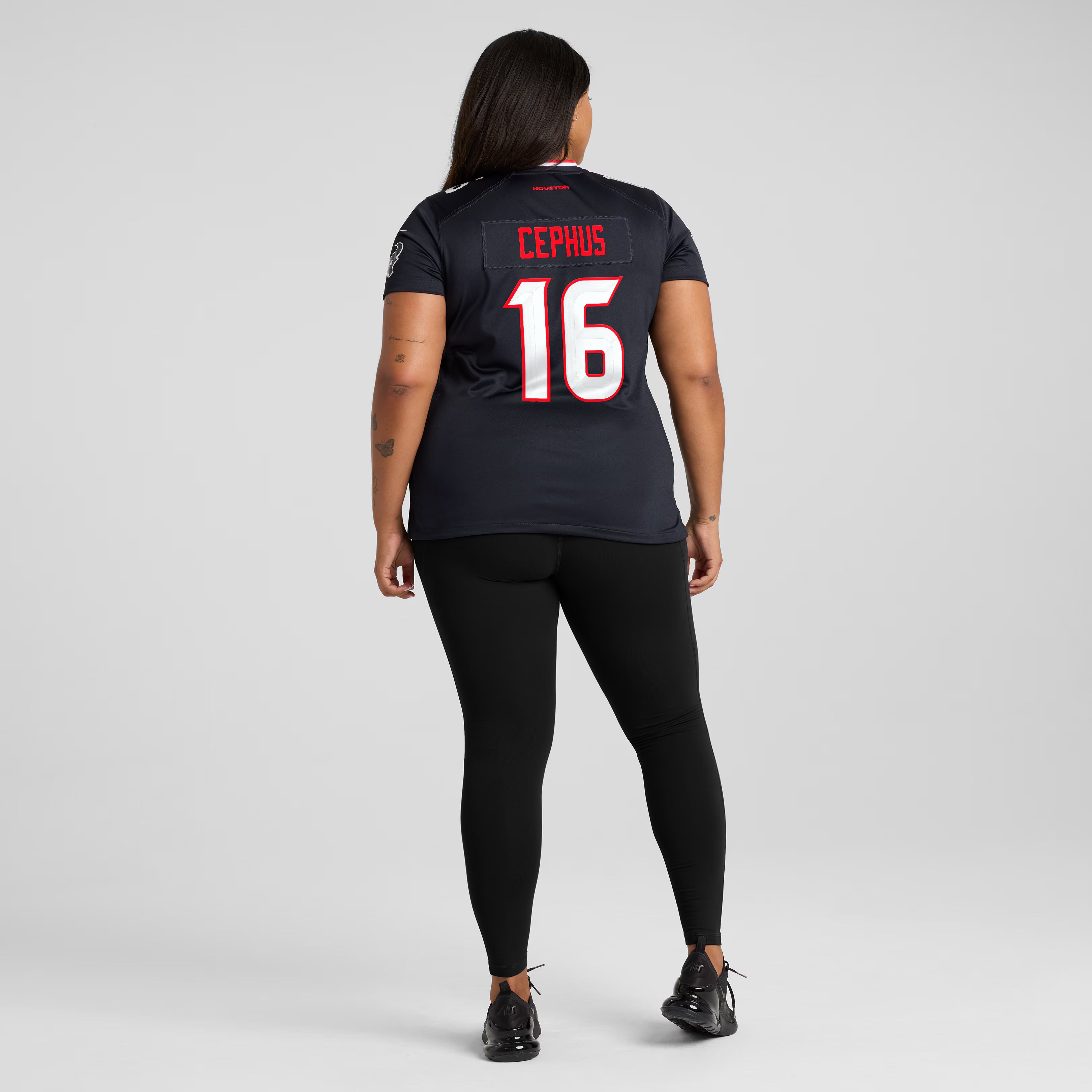 Quintez Cephus Houston Texans Nike Women's Team Game Jersey -  Navy