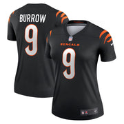 Joe Burrow Cincinnati Bengals Nike Women's Legend Player Performance Top -  Black