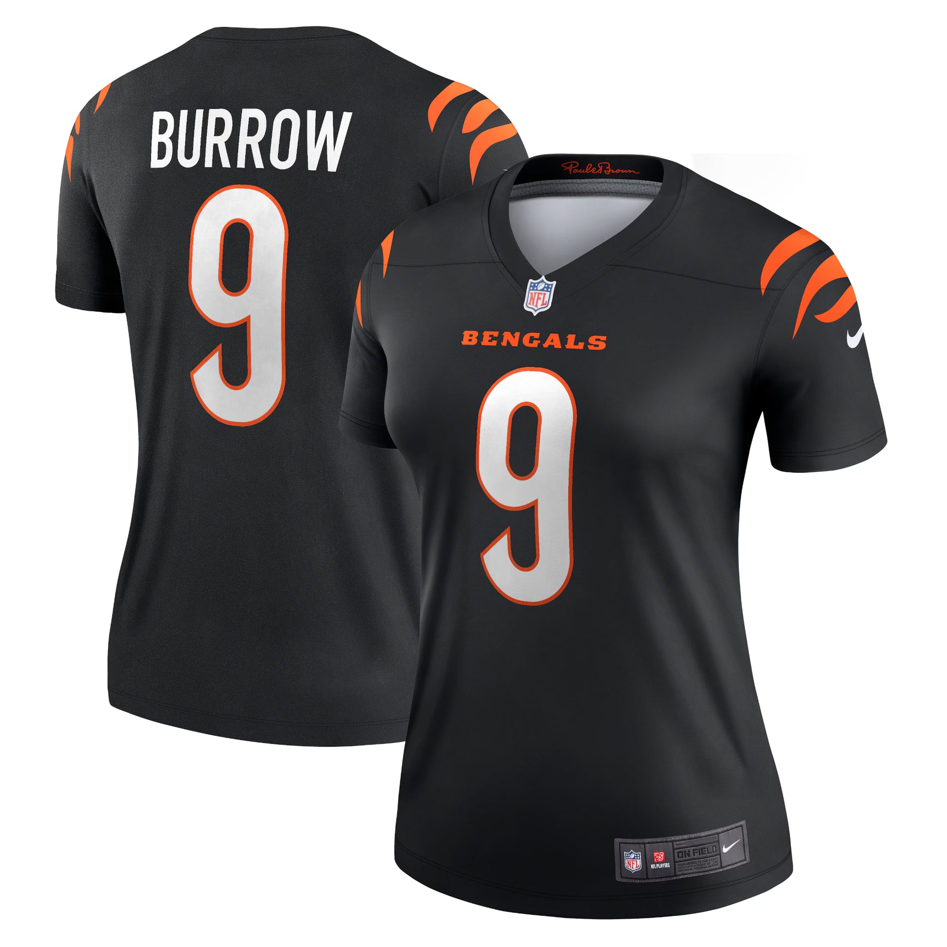 Joe Burrow Cincinnati Bengals Nike Women's Legend Player Performance Top -  Black