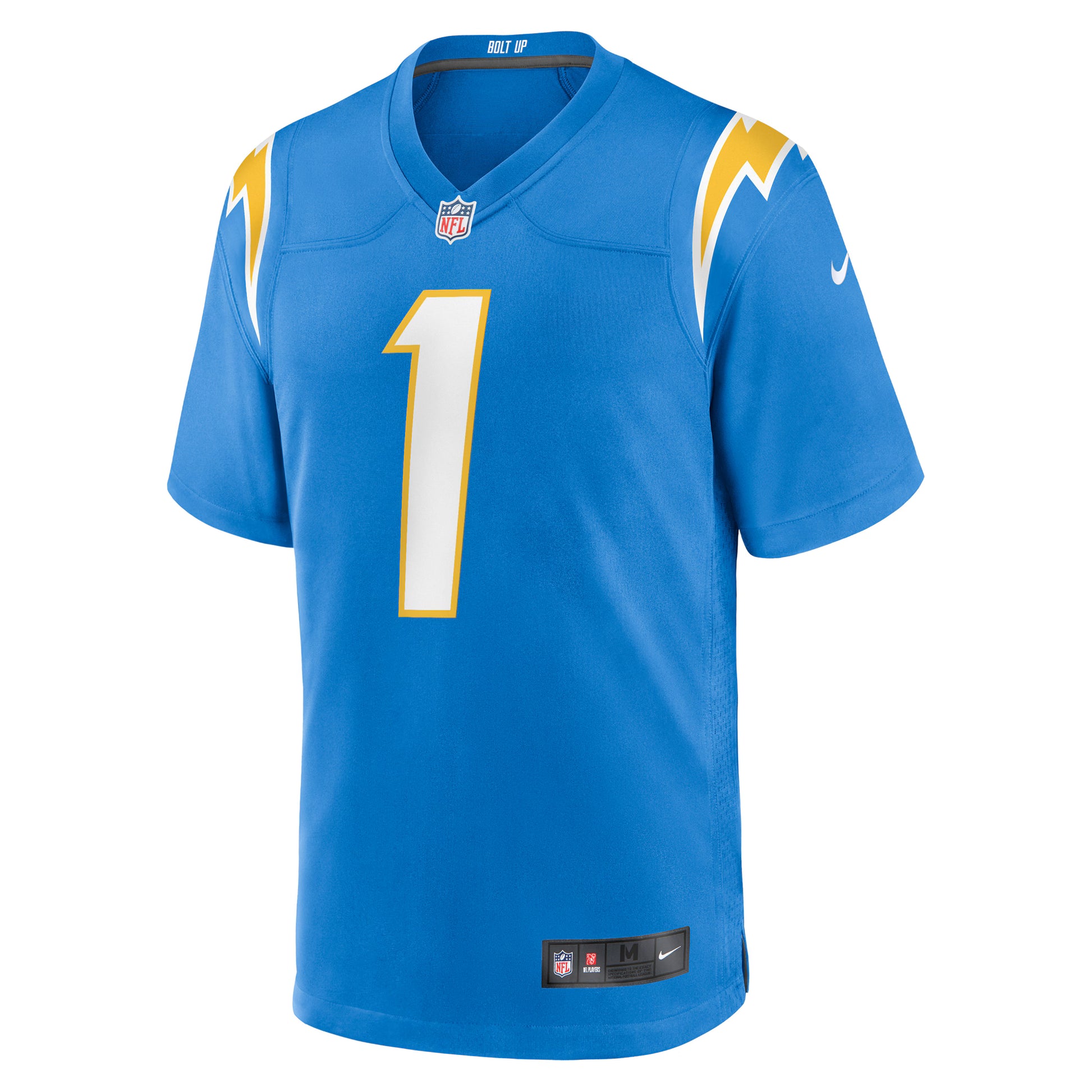 Quentin Johnston Los Angeles Chargers Nike  Game Player Jersey - Powder Blue