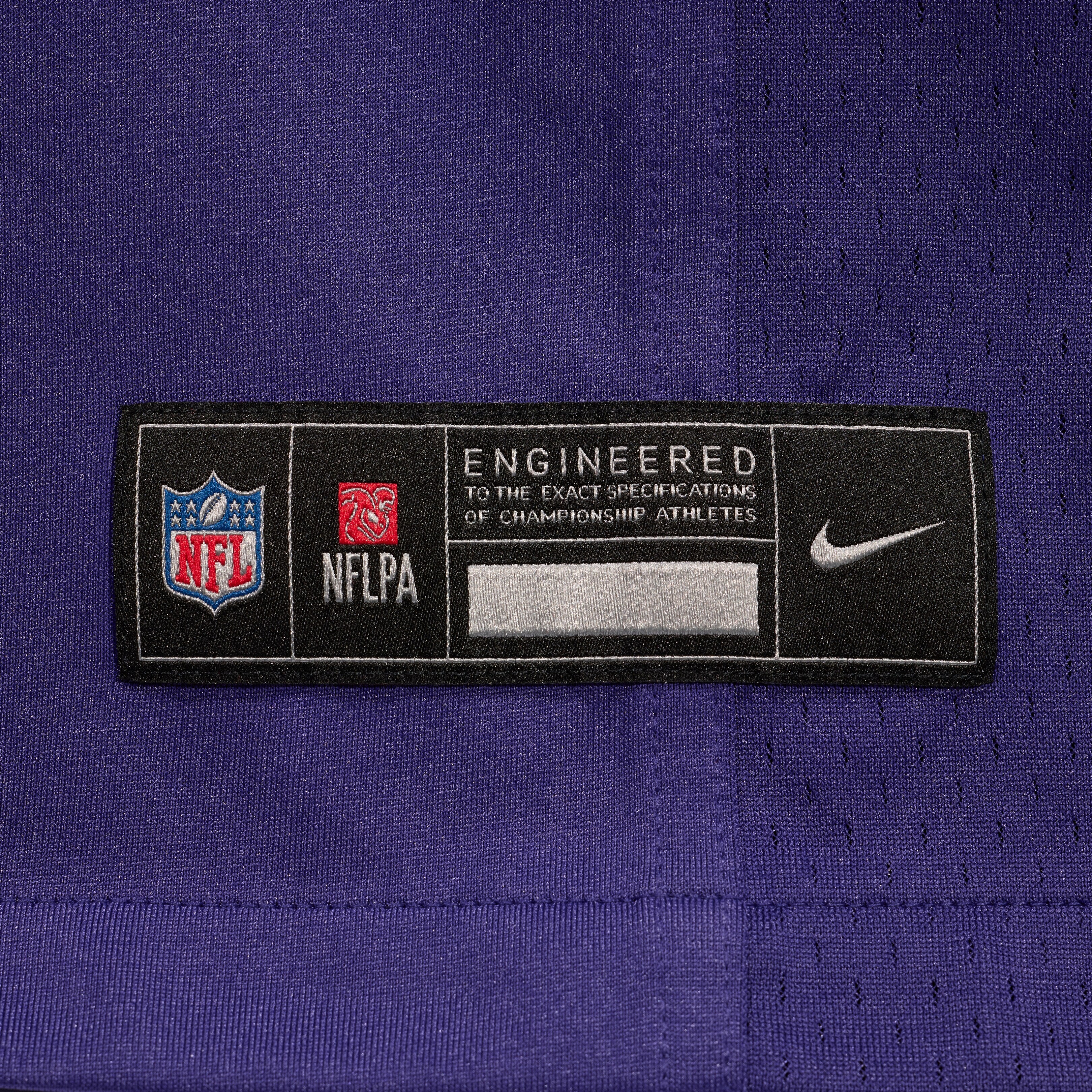 Josh Tupou Baltimore Ravens Nike Team Game Jersey -  Purple