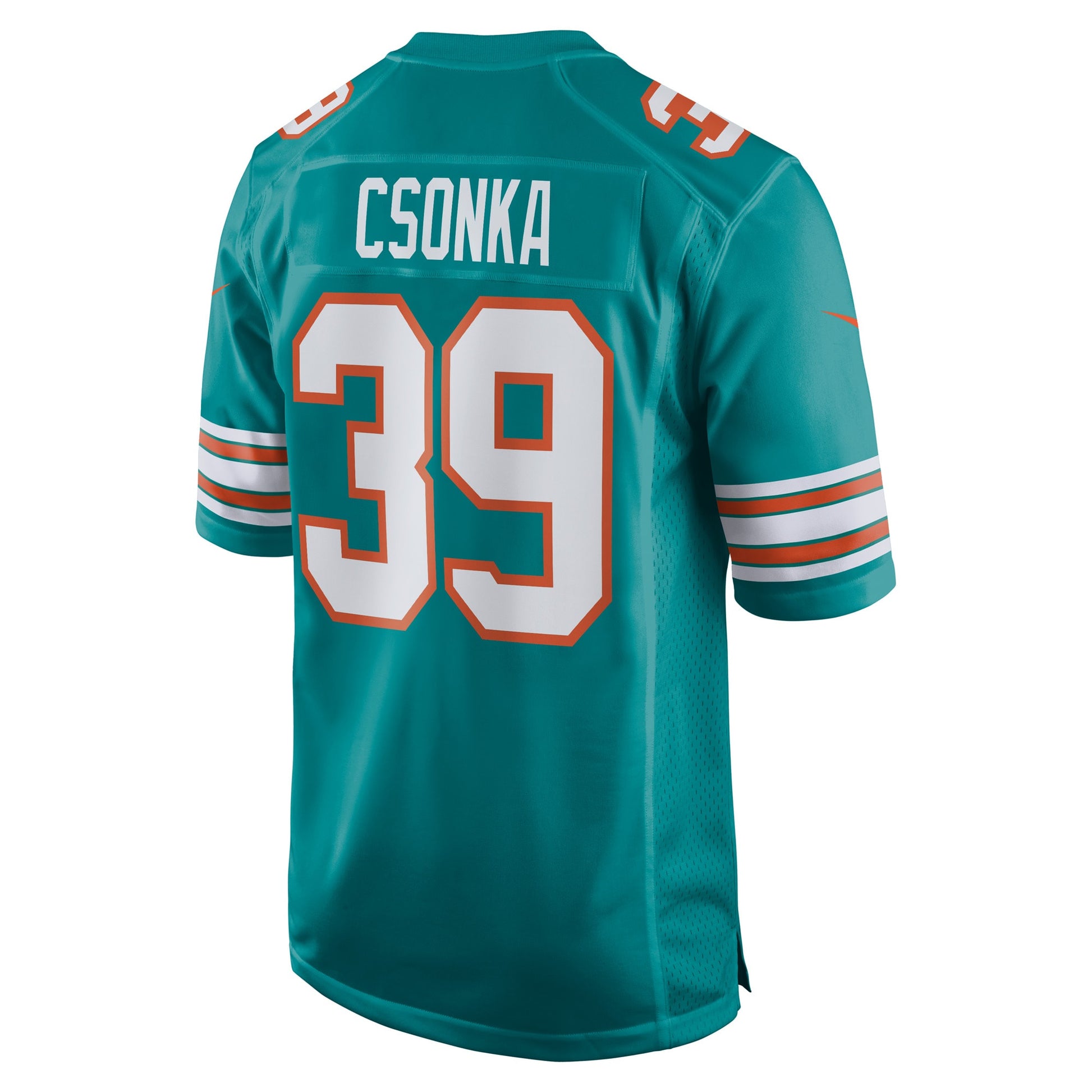 Larry Csonka Miami Dolphins Nike Retired Player Jersey - Aqua