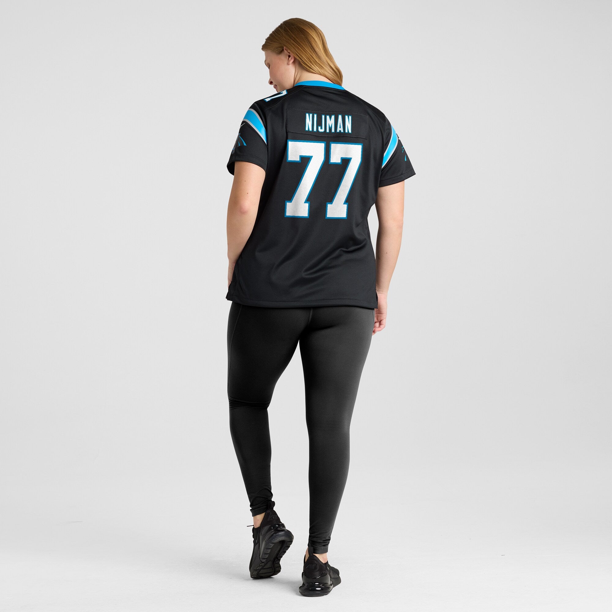 Yosh Nijman Carolina Panthers Nike Women's  Game Jersey -  Black