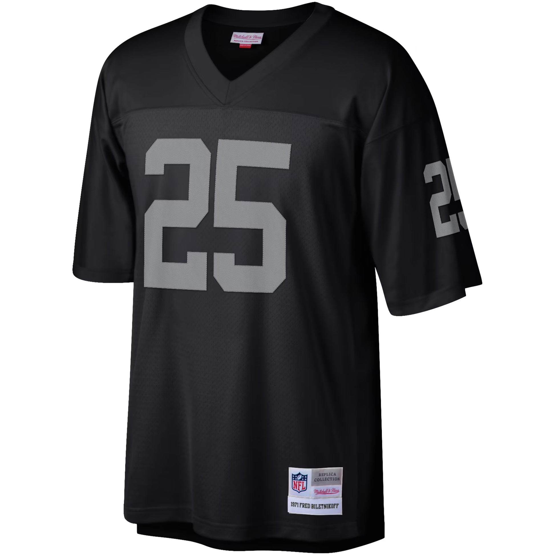 Fred Biletnikoff Las Vegas Raiders Mitchell &amp; Ness Legacy Replica Jersey - Black