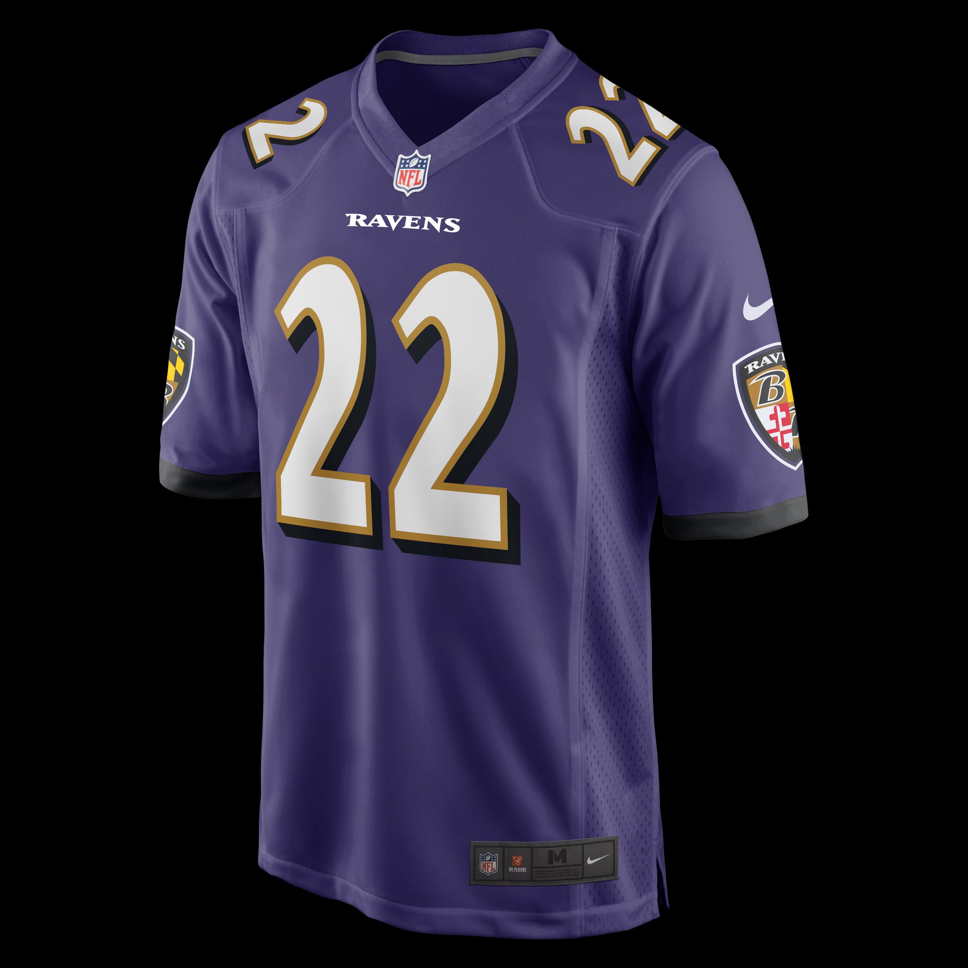 Derrick Henry Baltimore Ravens Nike Game Player Jersey - Purple