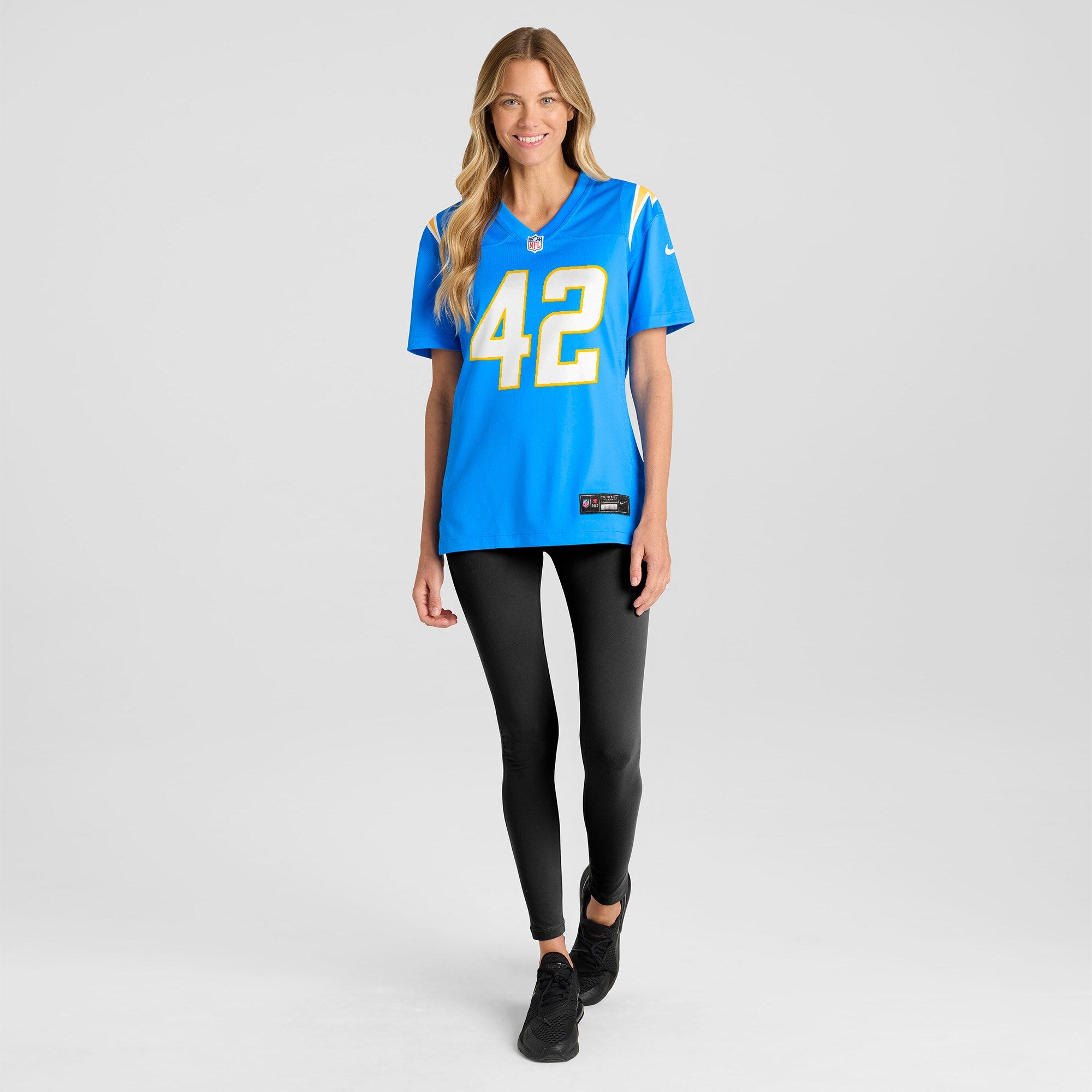 Tucker Fisk Los Angeles Chargers Nike Women's Team Game Jersey -  Powder Blue