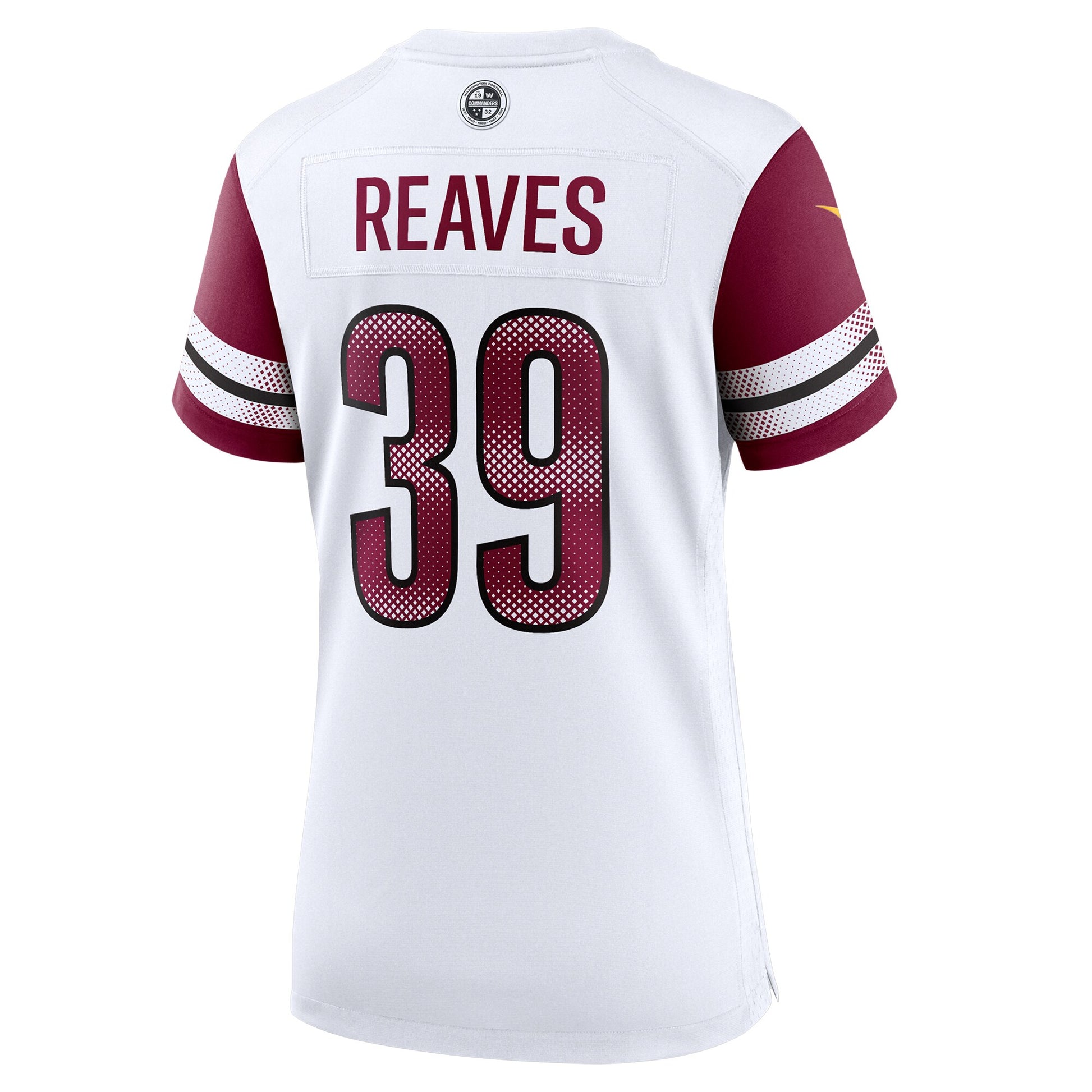 Jeremy Reaves Washington Commanders Nike Women's Game Jersey -  White