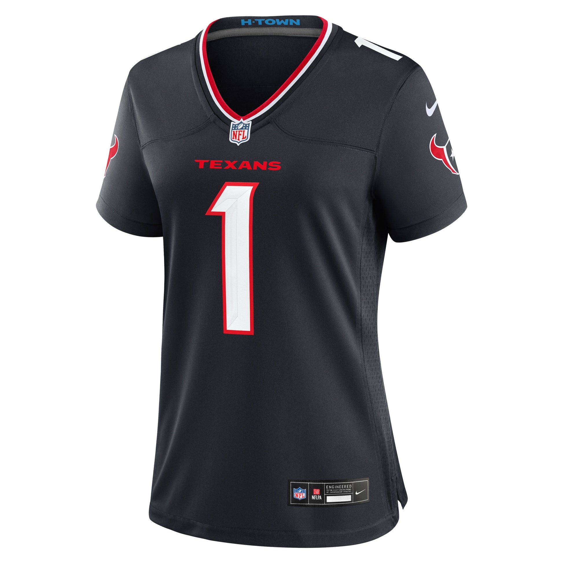 Houston Texans Nike Women's #1 Mom Game Jersey - Navy