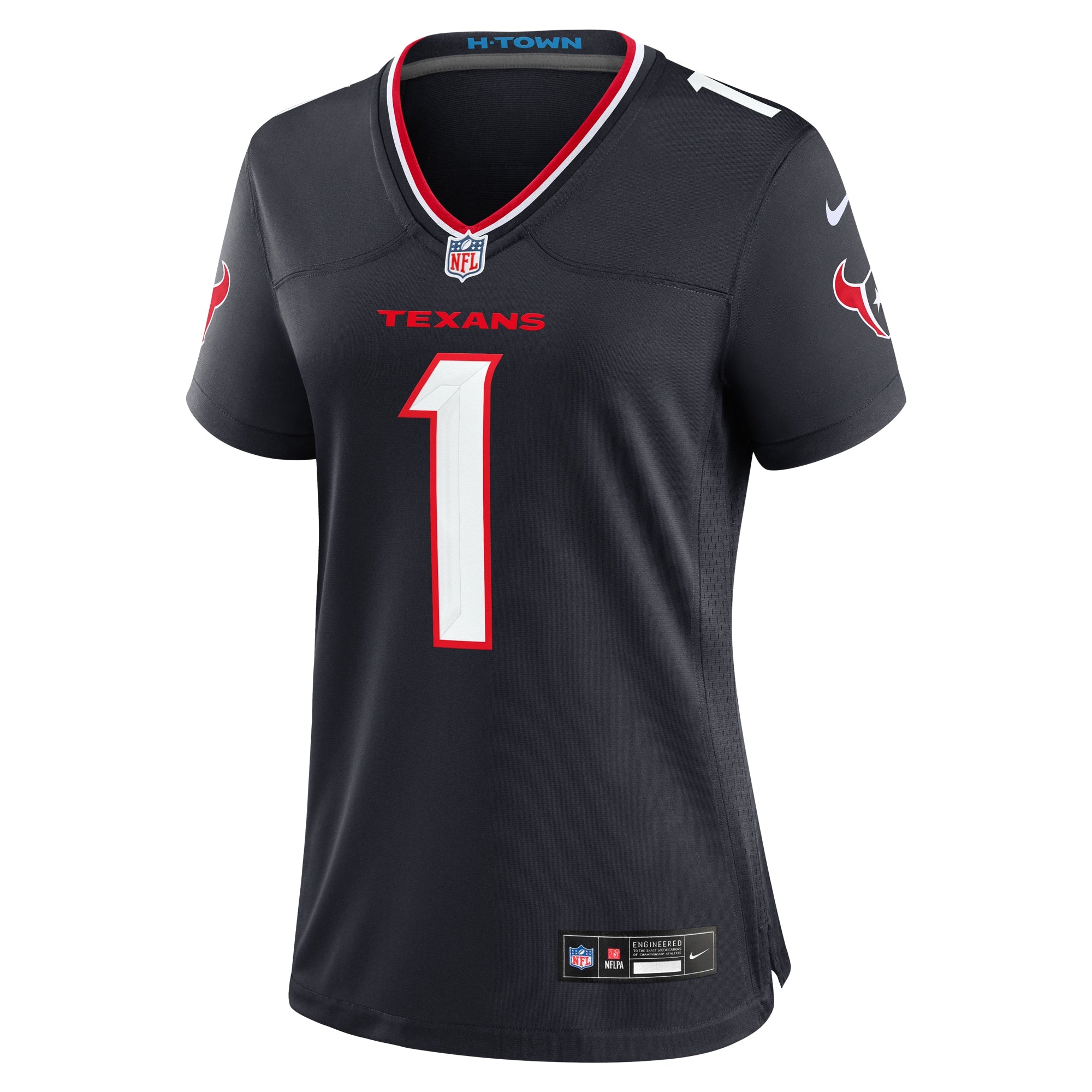 Houston Texans Nike Women's #1 Mom Game Jersey - Navy