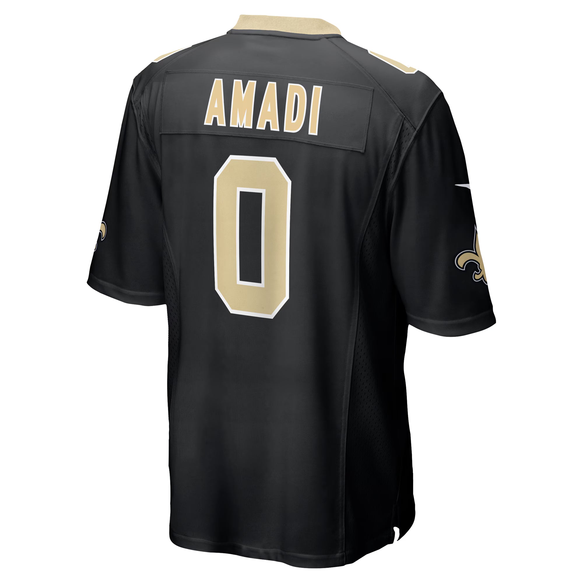 Ugo Amadi New Orleans Saints Nike Team Game Jersey -  Black