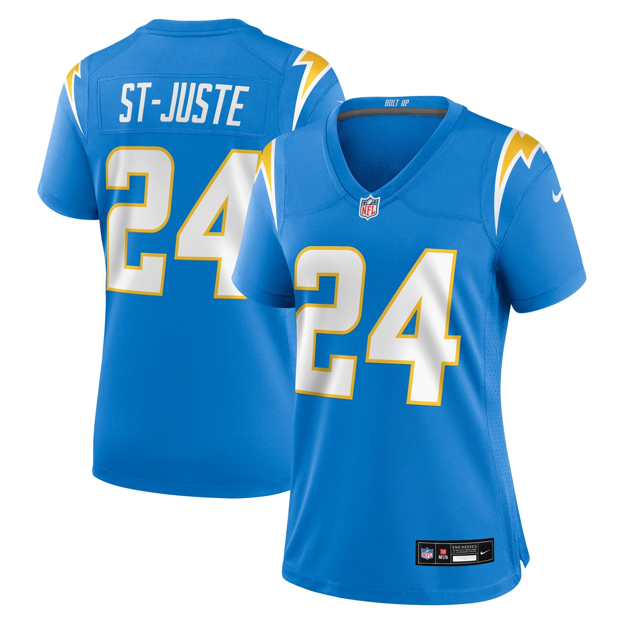 Benjamin St-Juste Los Angeles Chargers Nike Women's Team Game Jersey -  Powder Blue