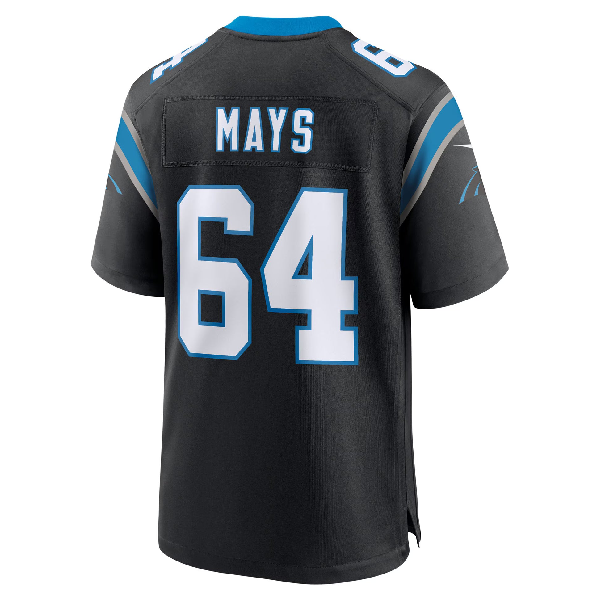 Cade Mays Carolina Panthers Nike Team Game Jersey -  Black