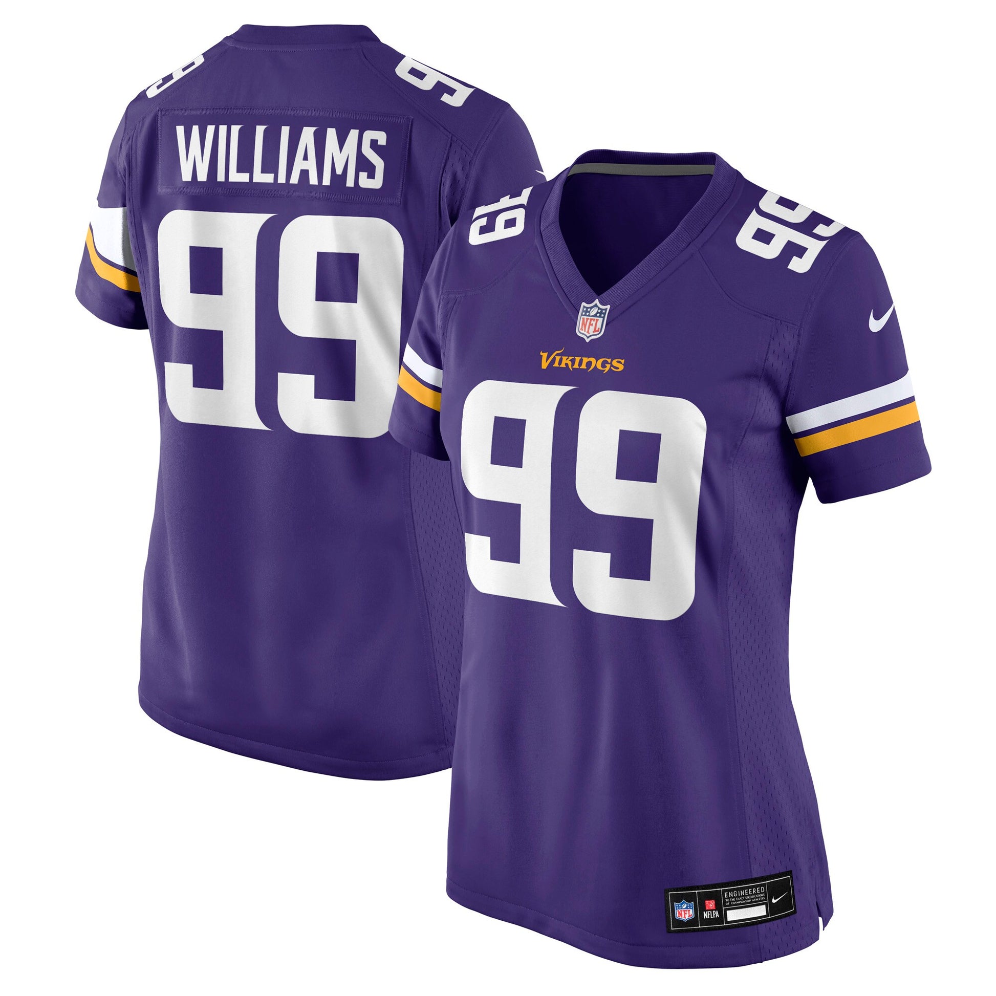 Elijah Williams Minnesota Vikings Nike Women's Team Game Jersey -  Purple