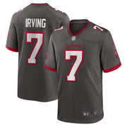 Bucky Irving Tampa Bay Buccaneers Nike Alternate Game Jersey -  Pewter