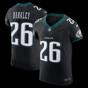 Saquon Barkley Philadelphia Eagles Nike Alternate  Vapor F.U.S.E. Elite Jersey - Black