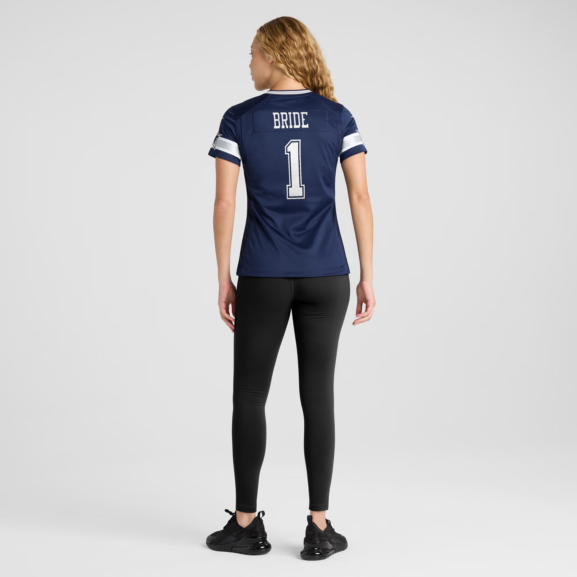 Number 1 Bride Dallas Cowboys Nike Women's Game Jersey - Navy
