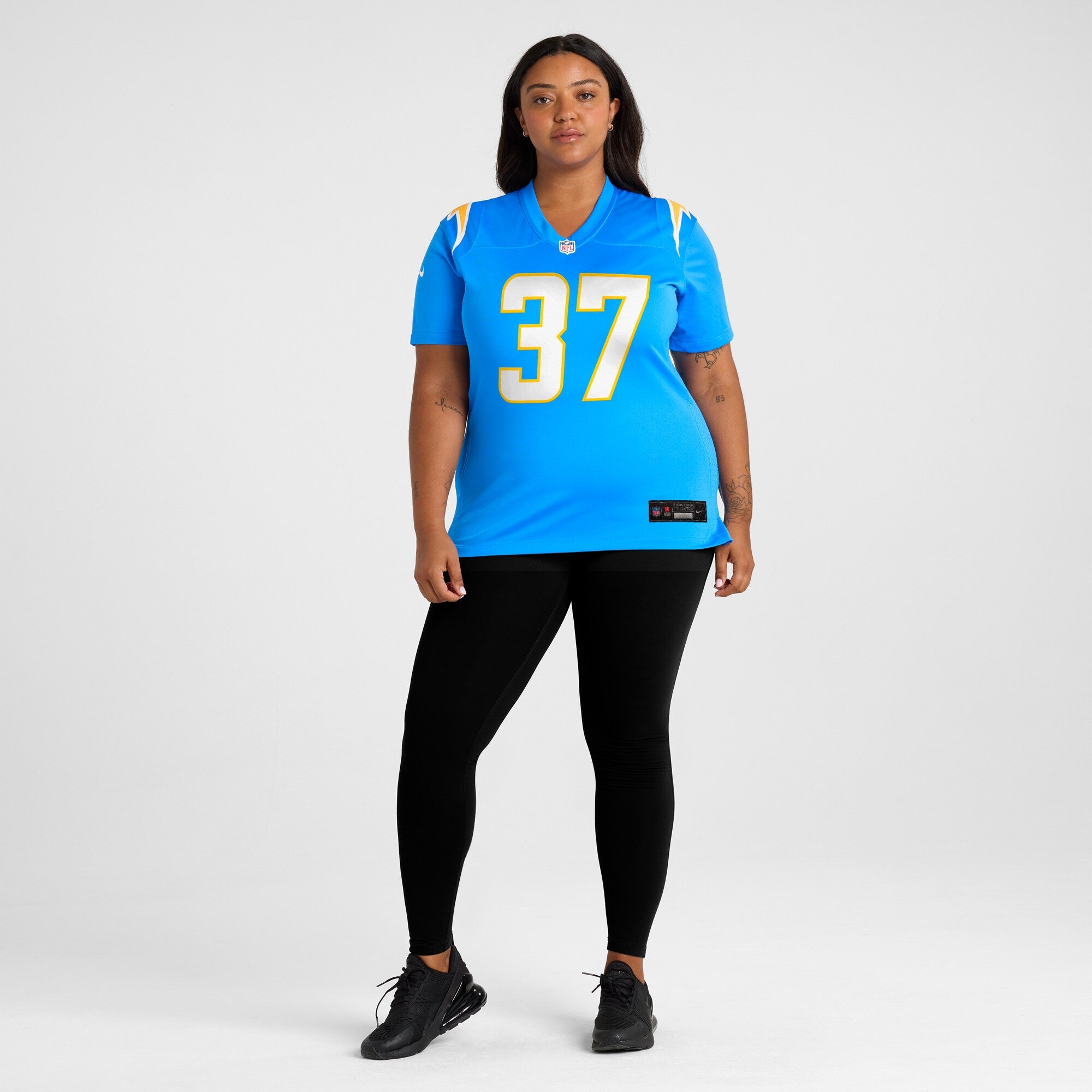 Tony Jefferson Los Angeles Chargers Nike Women's Team Game Jersey -  Powder Blue