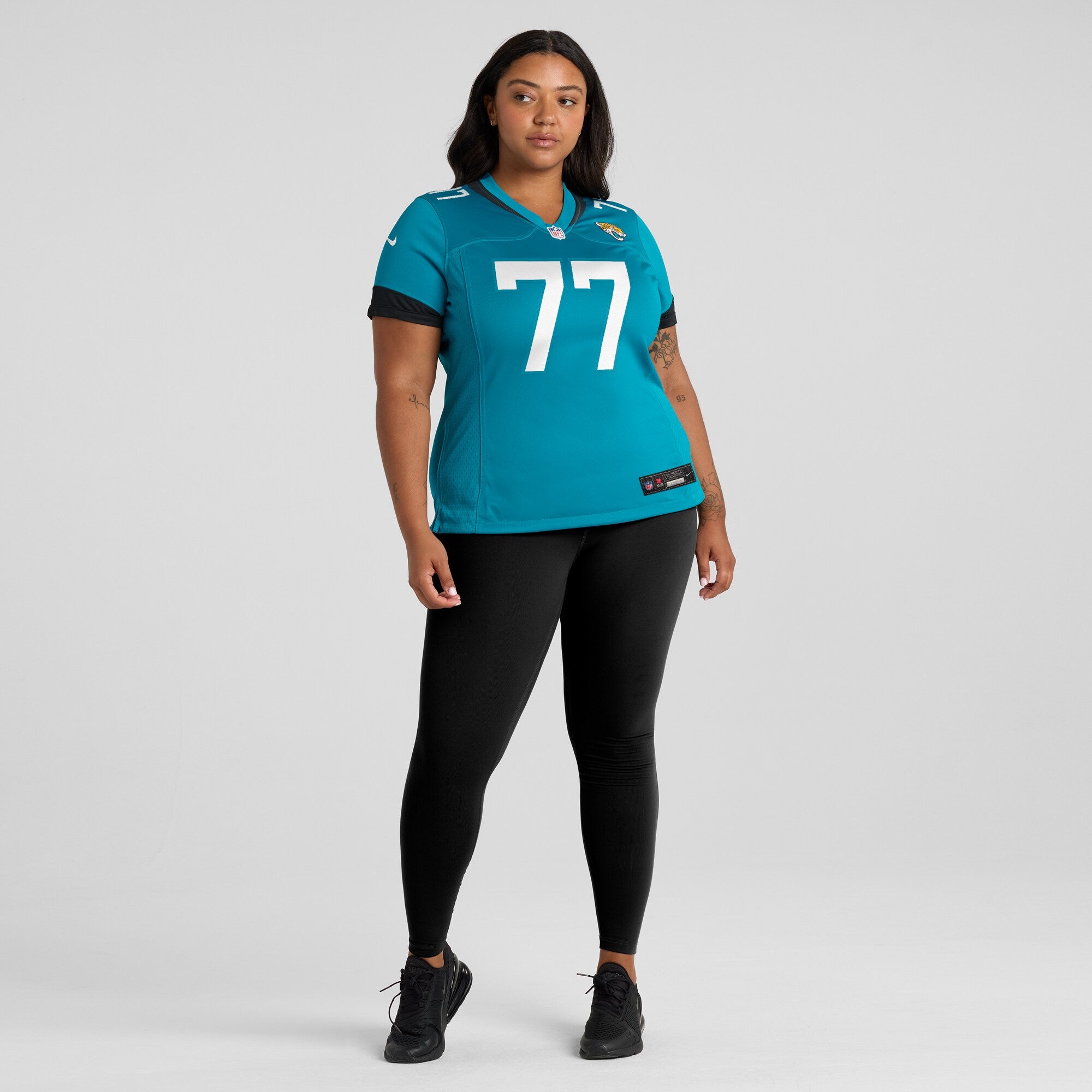Anton Harrison Jacksonville Jaguars Nike Women's Team Game Jersey -  Teal