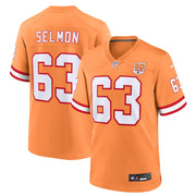 Lee Roy Selmon  Tampa Bay Buccaneers Nike 50th Season Game Jersey - Creamsicle