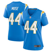 Tanner Muse Los Angeles Chargers Nike Women's Team Game Jersey -  Powder Blue