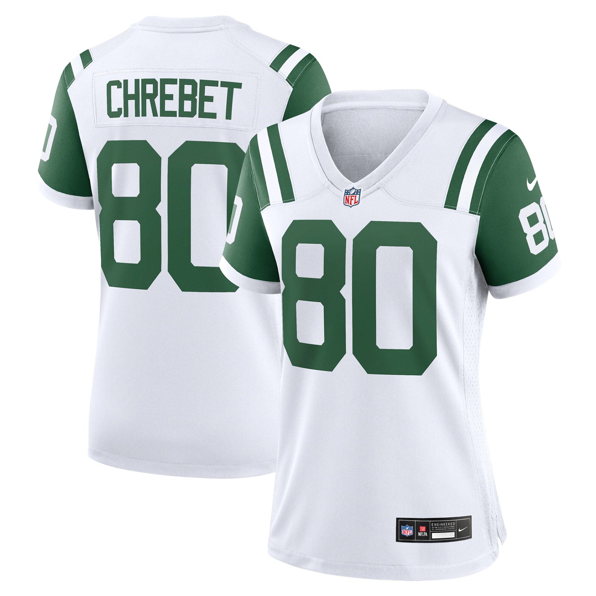 Wayne Chrebet New York Jets Nike Women's Classic Alternate Retired Player Game Jersey - White