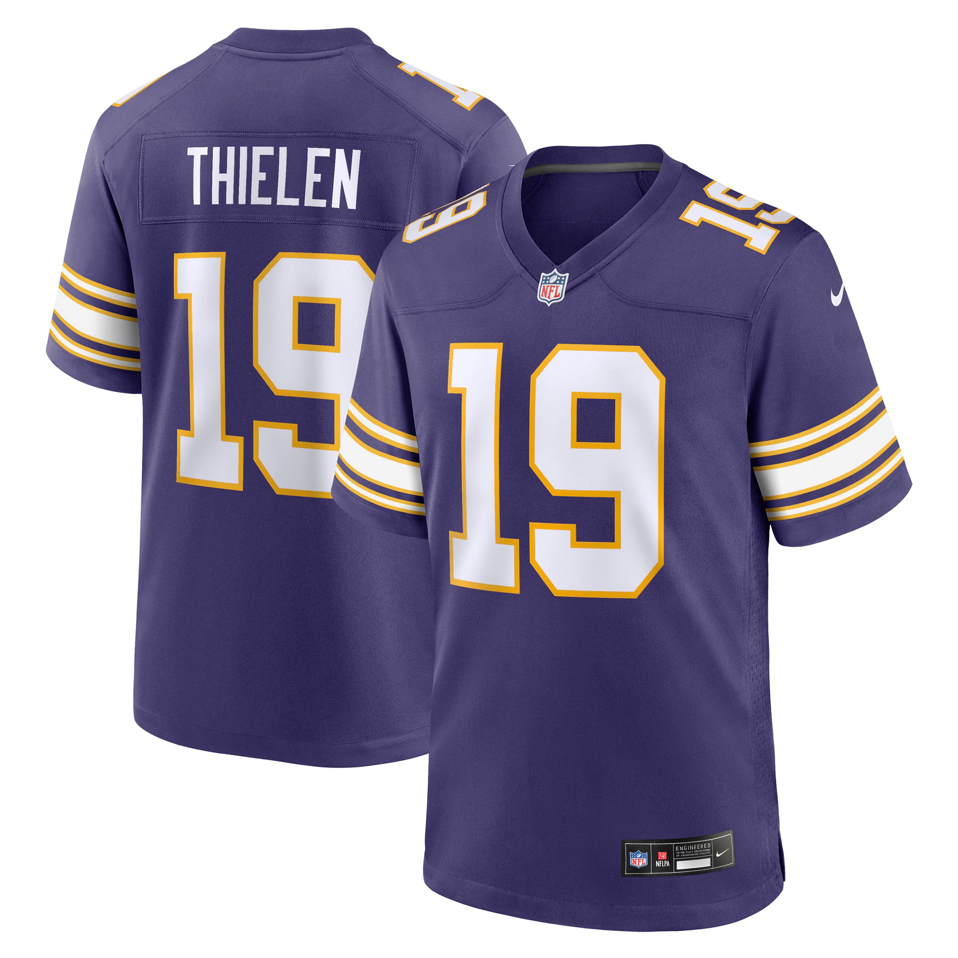 Adam Thielen Minnesota Vikings Nike Alternate Game Player Jersey - Purple