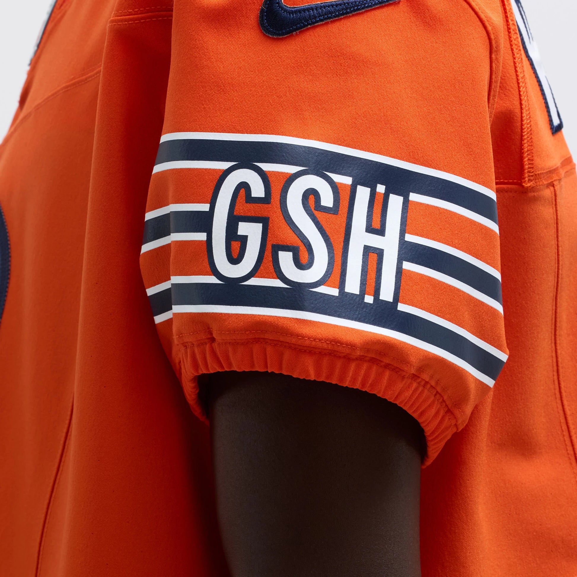 Caleb Williams Chicago Bears Nike Alternate Vapor F.U.S.E. Elite Jersey - Orange