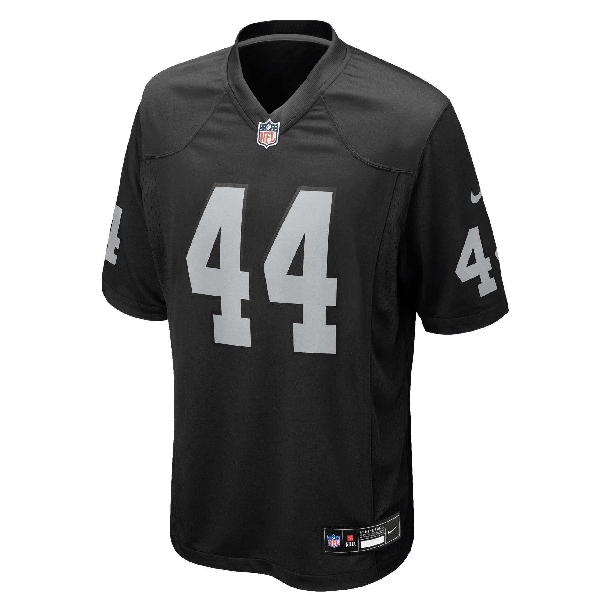 Tommy Eichenberg Las Vegas Raiders Nike Team Game Jersey -  Black