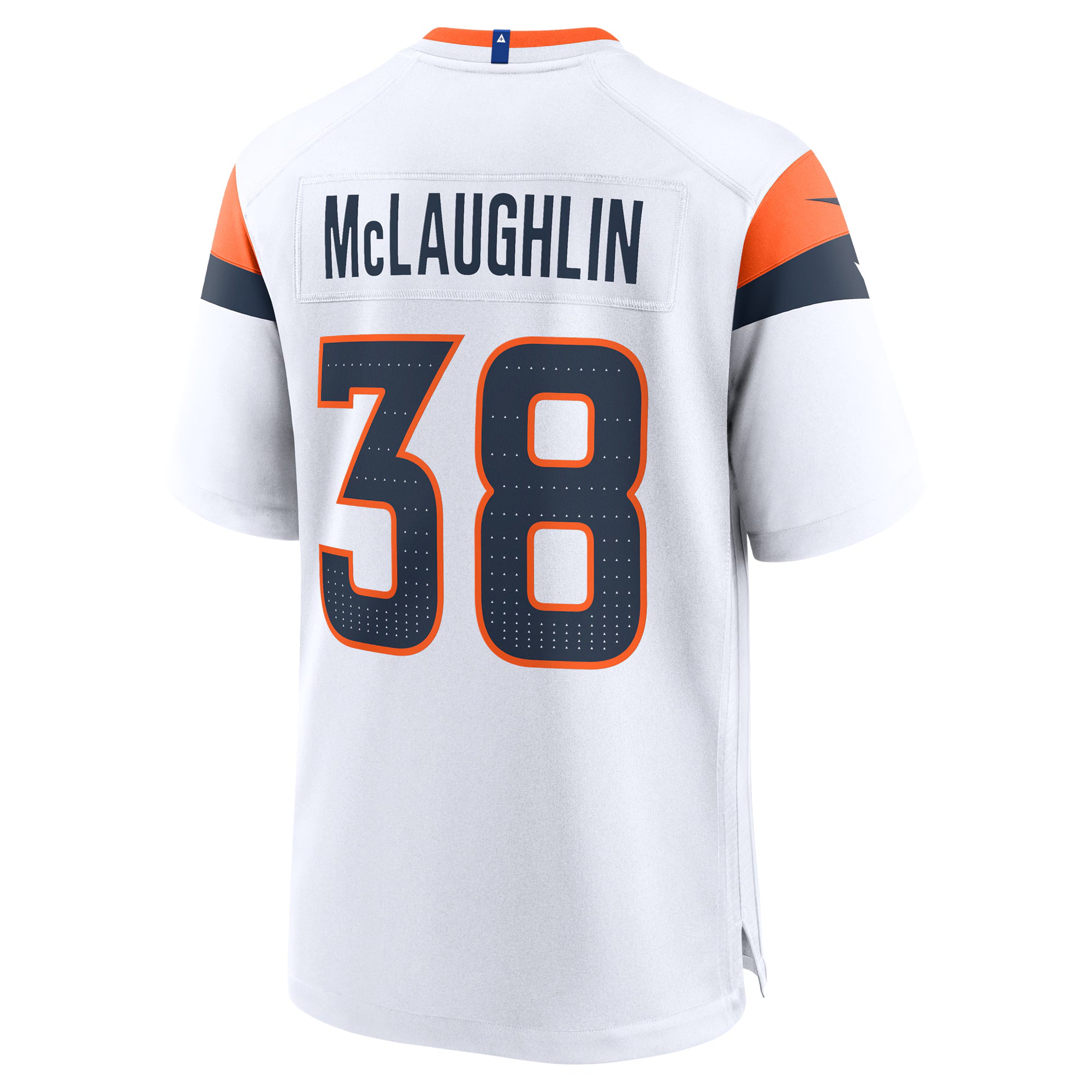 Jaleel McLaughlin Denver Broncos Nike Game Jersey -  White