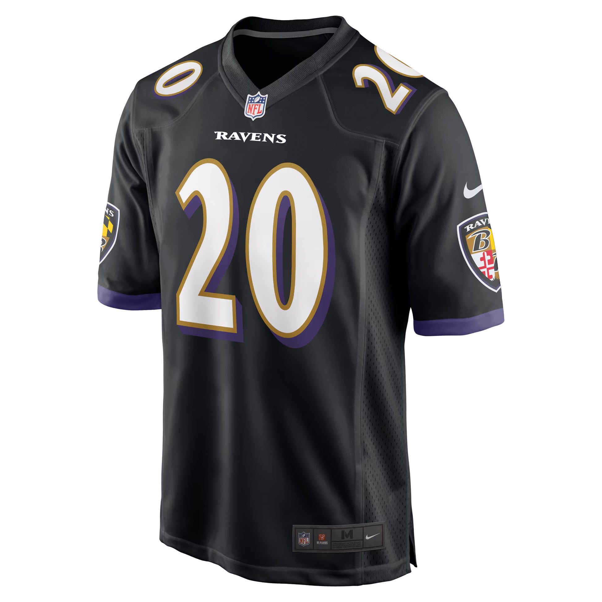 Ed Reed Baltimore Ravens Nike Retired Player Alternate Game Jersey - Black