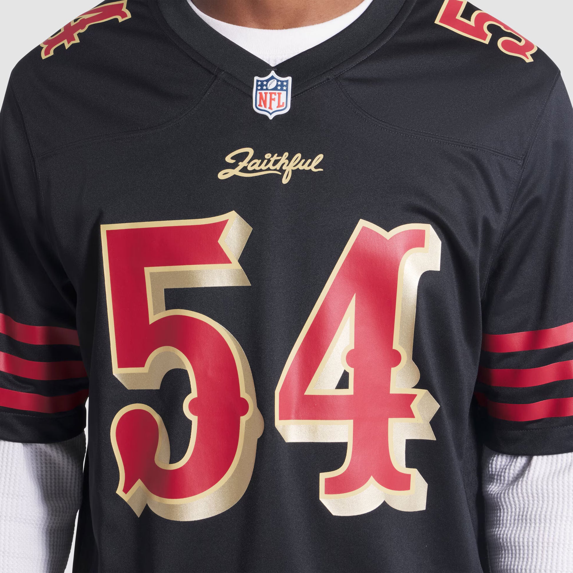 Fred Warner San Francisco 49ers Nike 2025 Rivalries Collection Game Jersey - Black