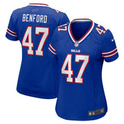 Christian Benford Buffalo Bills Nike Women's Game Jersey - Royal
