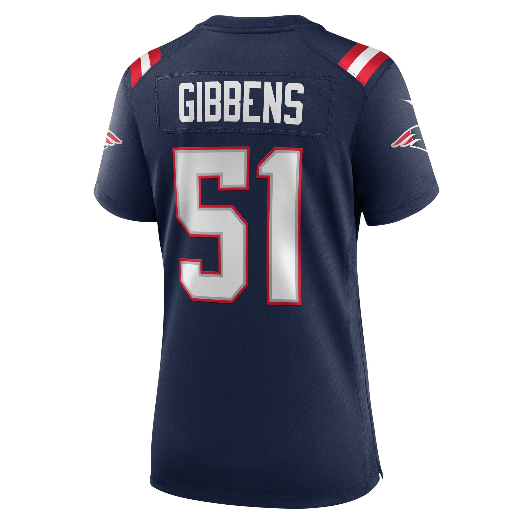 Jack Gibbens New England Patriots Nike Women's Team Game Jersey -  Navy