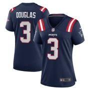 Demario Douglas New England Patriots Nike Women's Game Jersey - Navy
