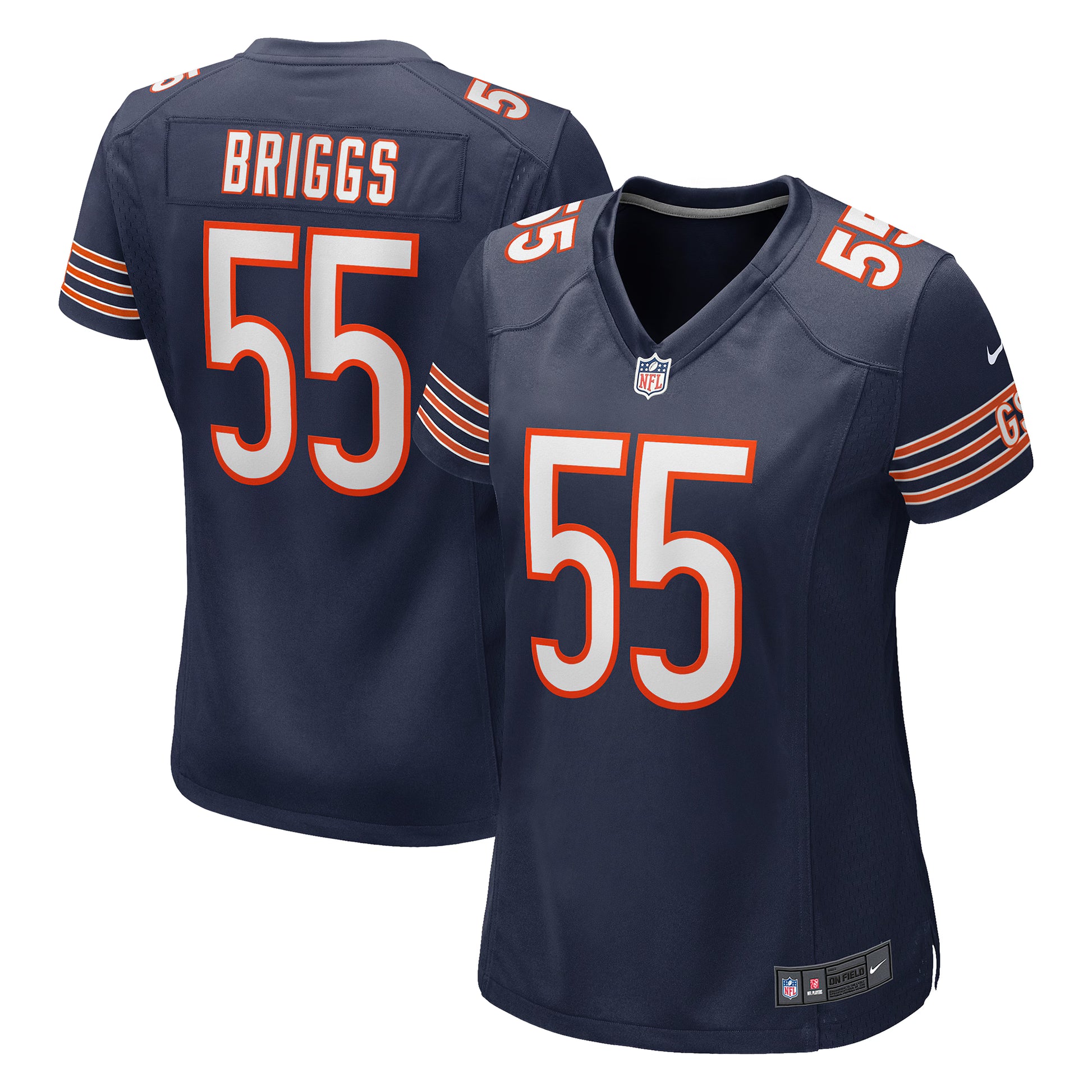 Lance Briggs Chicago Bears Nike Women's Game Retired Player Jersey - Navy