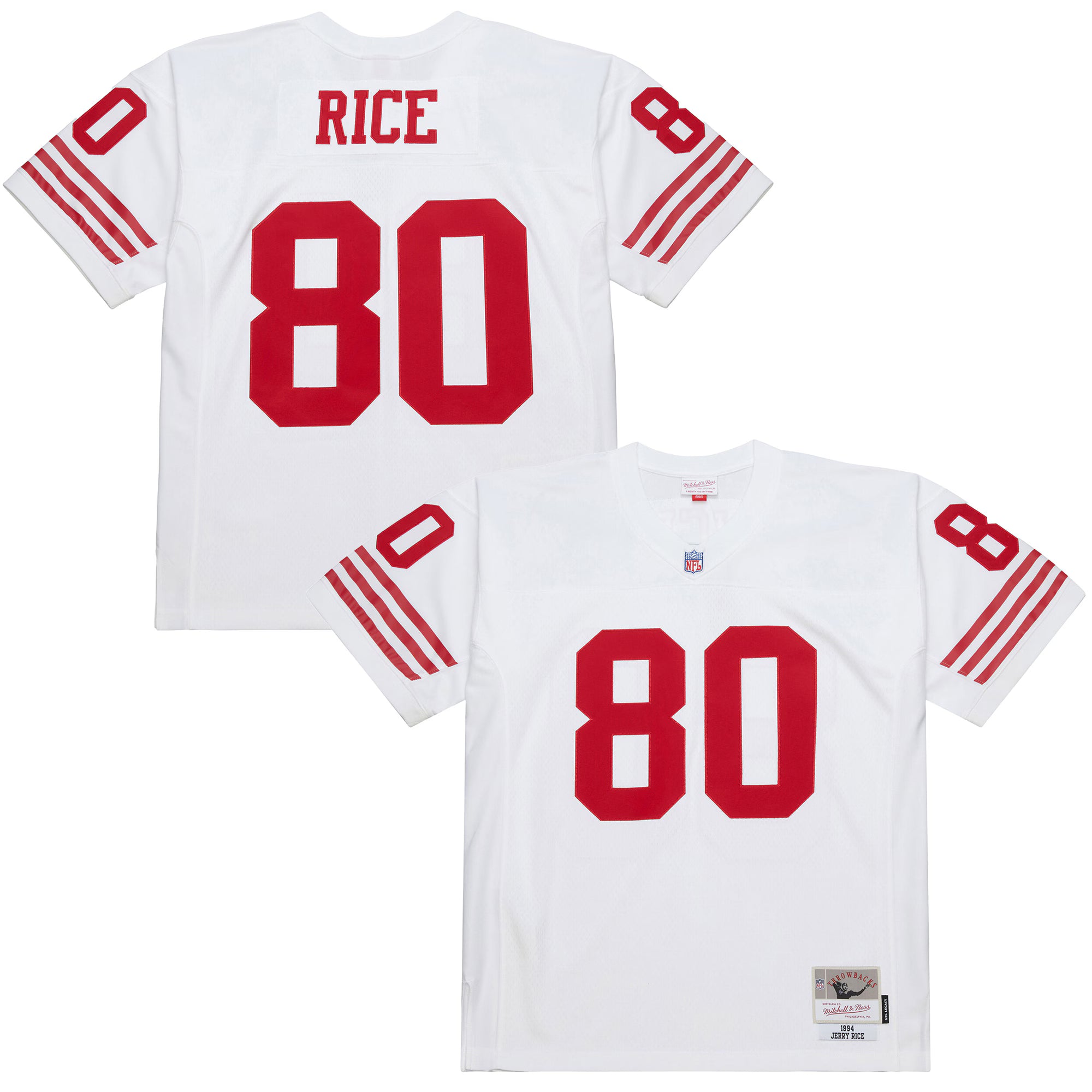 Jerry Rice San Francisco 49ers Mitchell &amp; Ness 1994 Legacy Replica Jersey - White