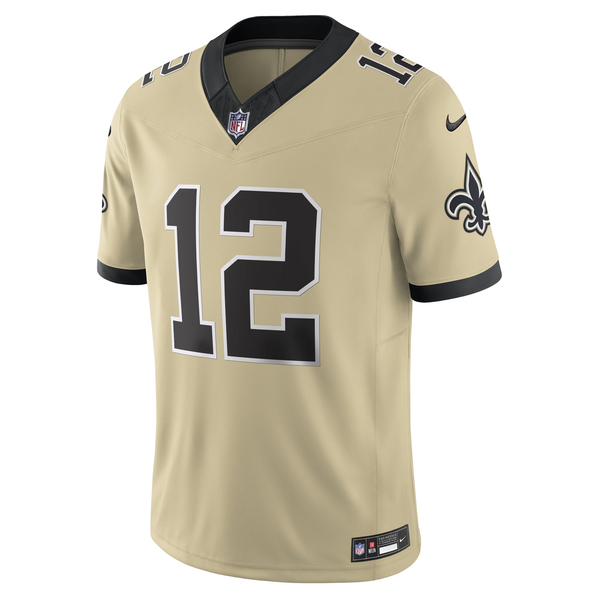 Chris Olave New Orleans Saints Nike Gameday Golds Alternate Vapor F.U.S.E. Limited Jersey - Gold