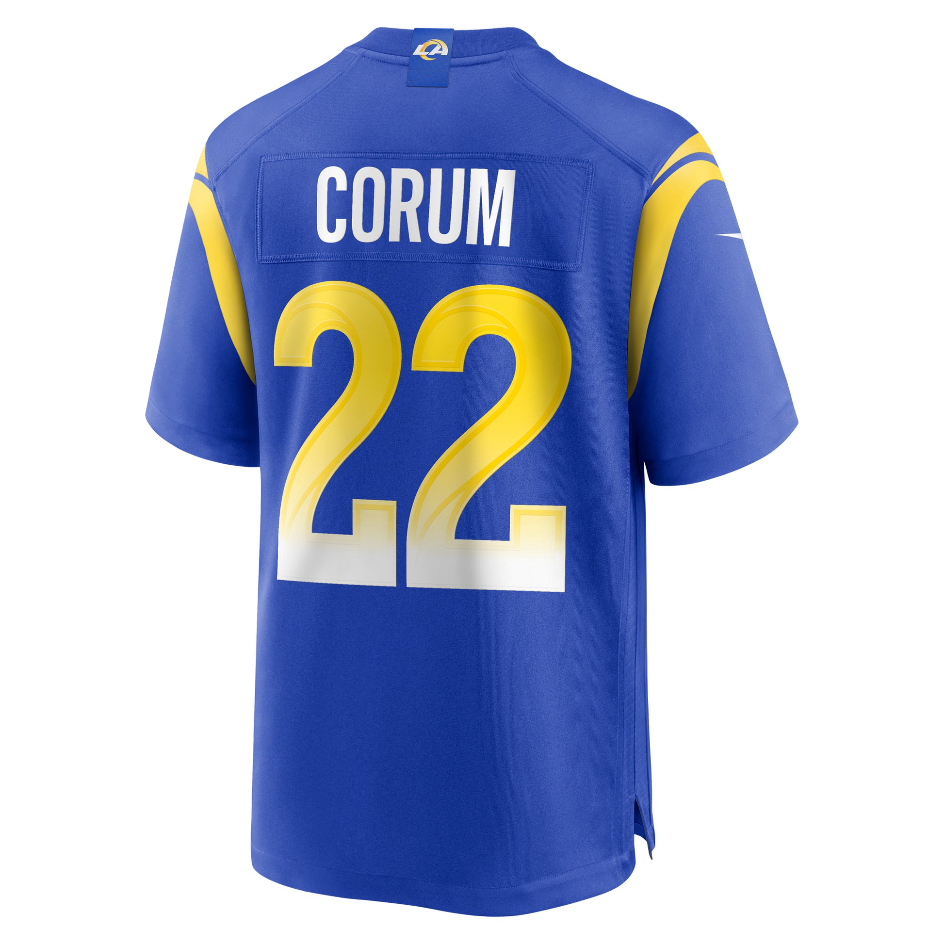 Blake Corum Los Angeles Rams Nike  Game Player Jersey - Royal