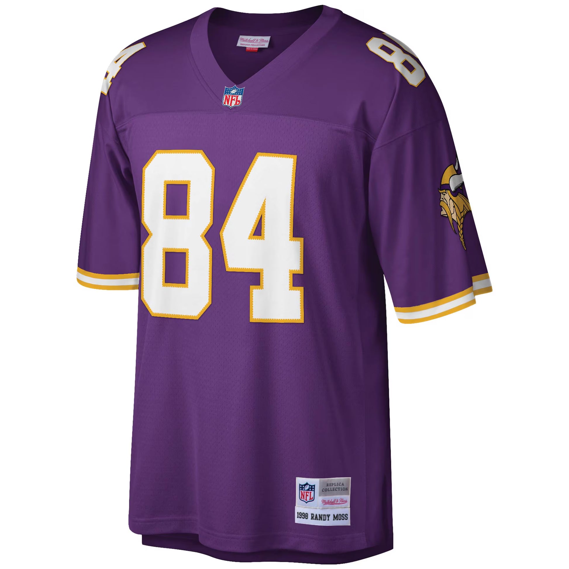 Randy Moss Minnesota Vikings Mitchell &amp; Ness Legacy Replica Jersey - Purple
