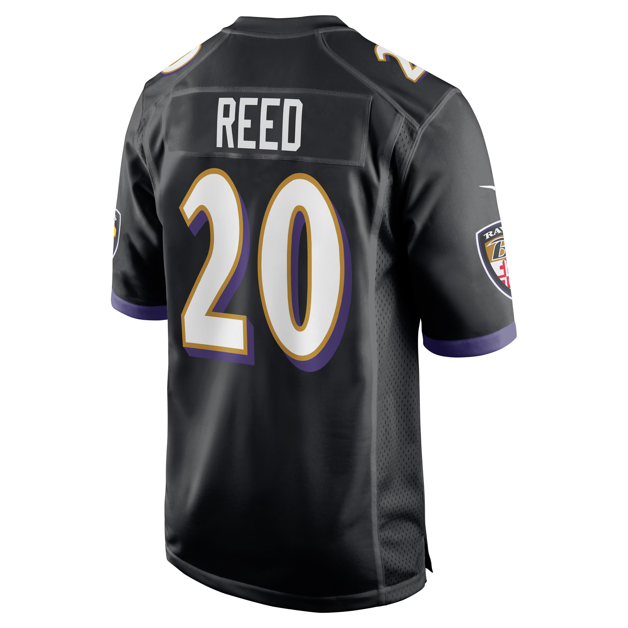 Ed Reed Baltimore Ravens Nike Retired Player Alternate Game Jersey - Black