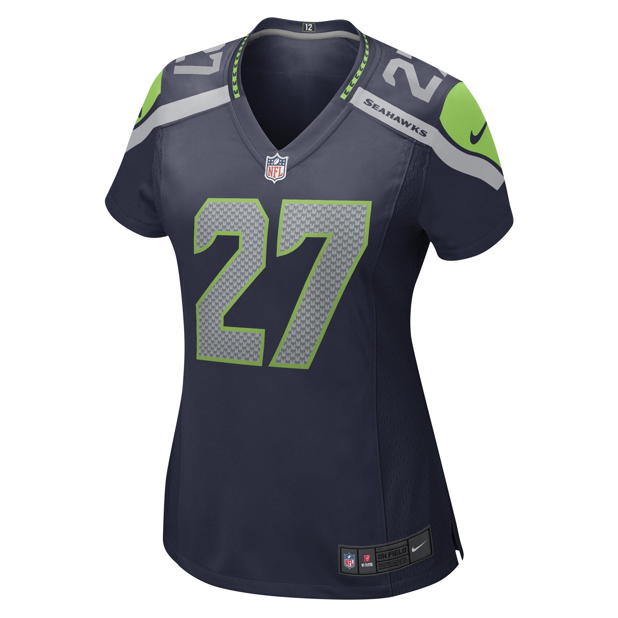 Riq Woolen Seattle Seahawks Nike Women's Team Game Jersey -  College Navy