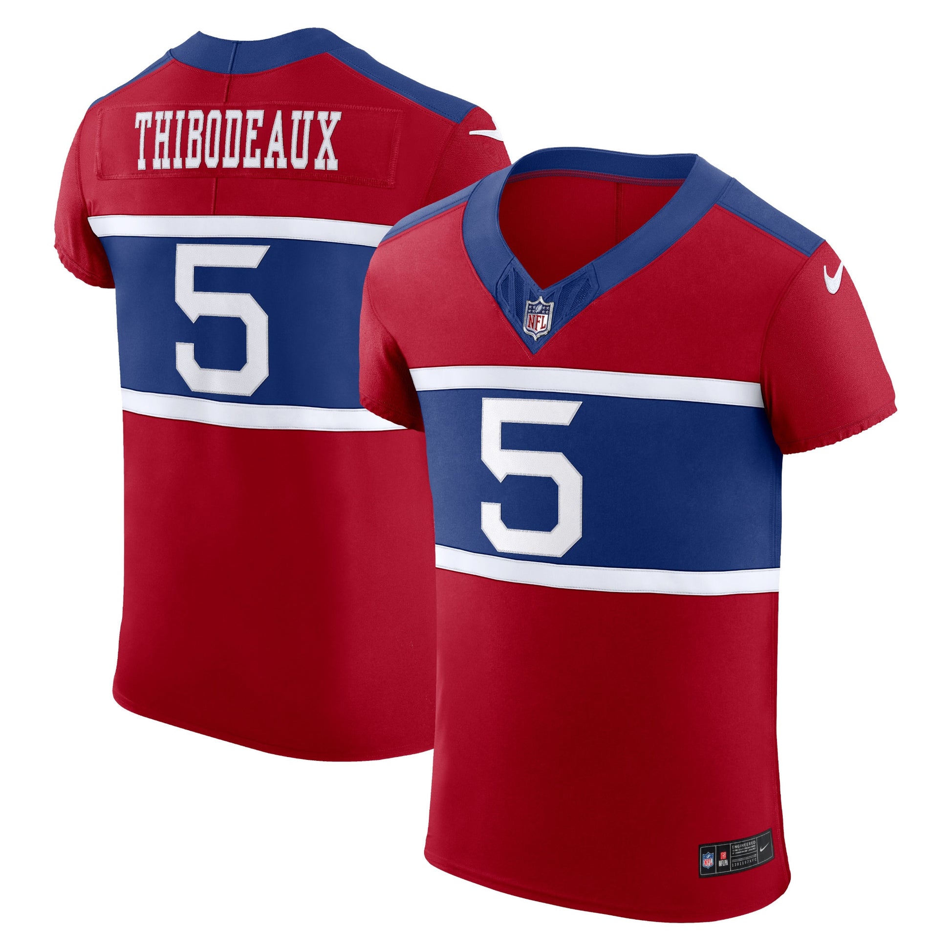 Kayvon Thibodeaux New York Giants Nike Vapor F.U.S.E. Elite Player Jersey Vapor F.U.S.E. Elite Jersey - Red