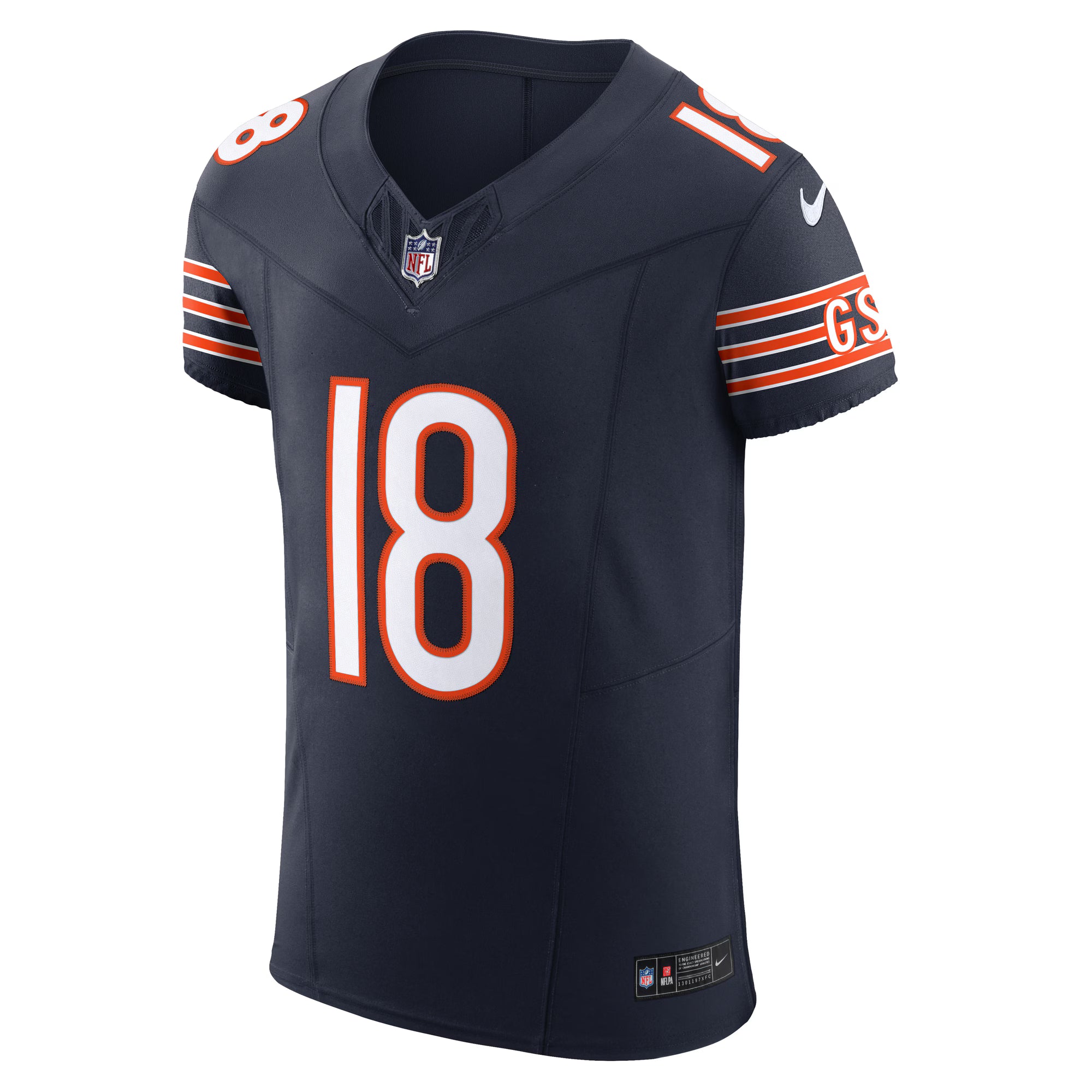 Caleb Williams Chicago Bears Nike  Vapor F.U.S.E. Elite Jersey - Navy