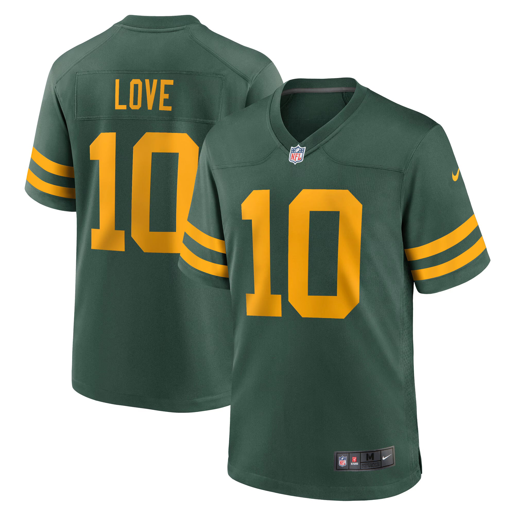 Jordan Love Green Bay Packers Nike Alternate Game Jersey -  Green