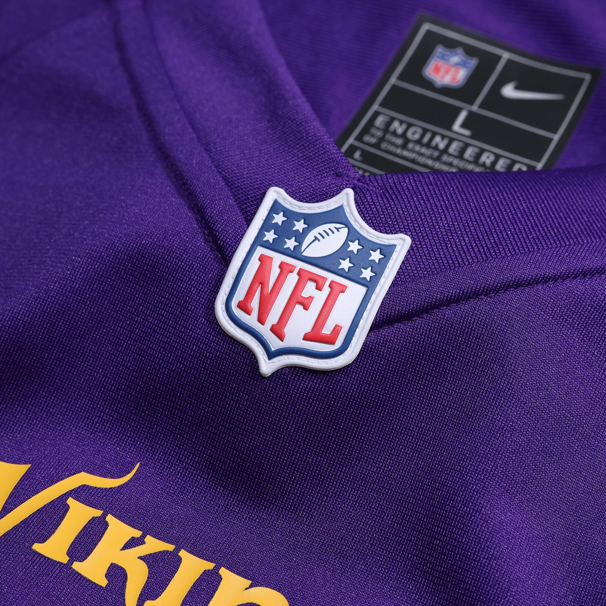 Jeff Okudah Minnesota Vikings Nike Team Game Jersey -  Purple