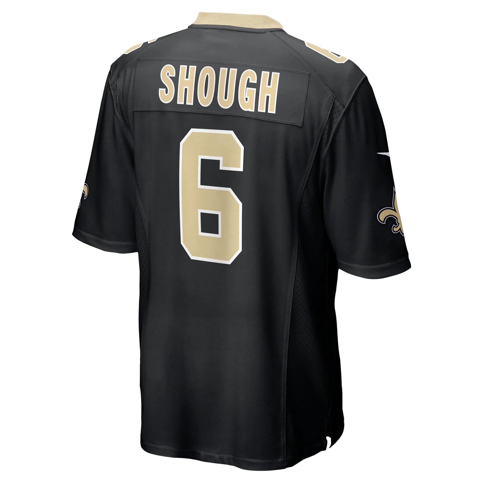 Tyler Shough New Orleans Saints Nike Game Jersey - Black