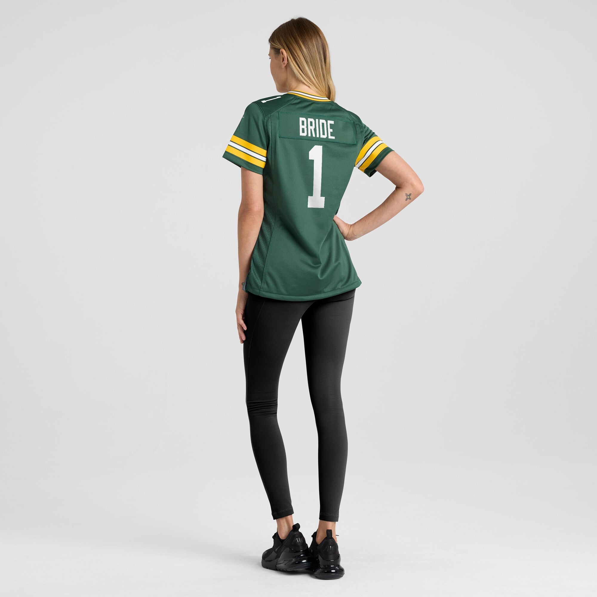 Number 1 Bride Green Bay Packers Nike Women's Game Jersey - Green