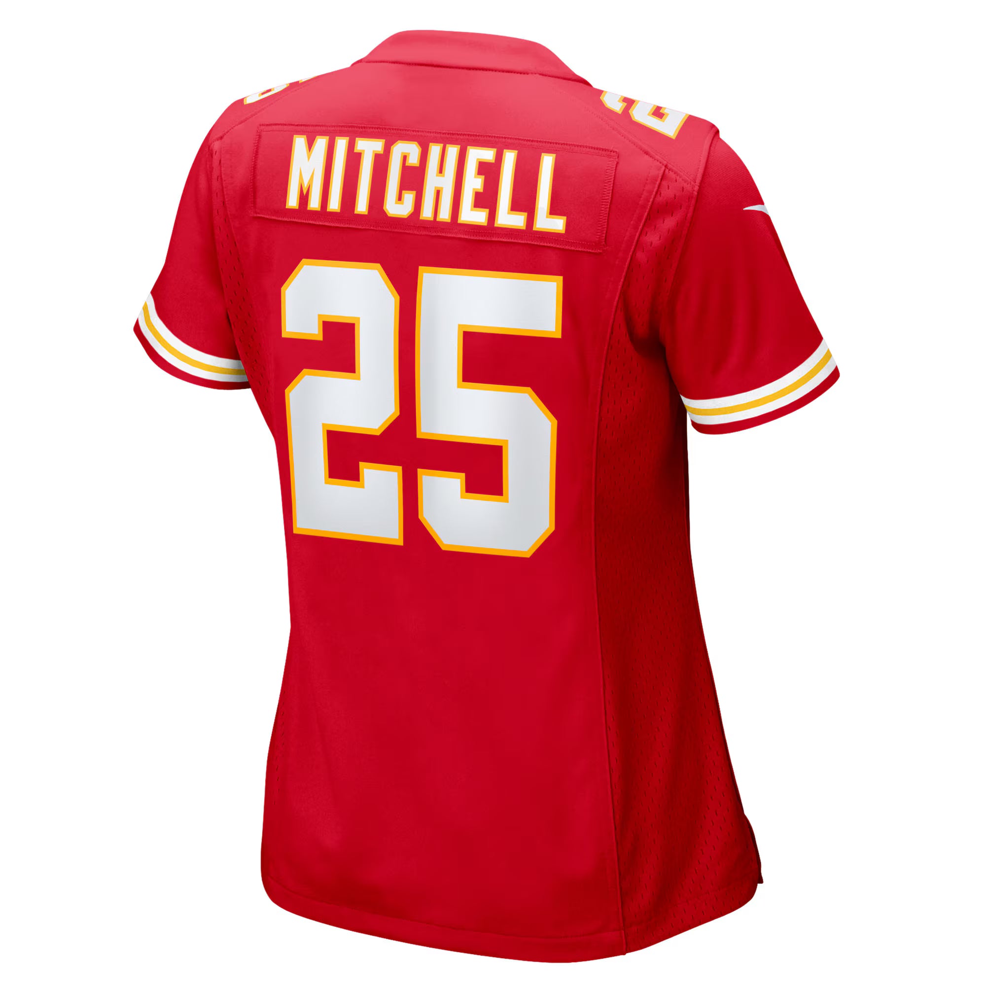 Elijah Mitchell Kansas City Chiefs Nike Women's Team Game Jersey -  Red