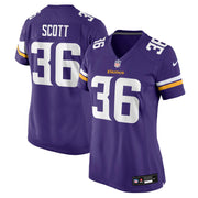 Zavier Scott Minnesota Vikings Nike Women's Team Game Jersey -  Purple