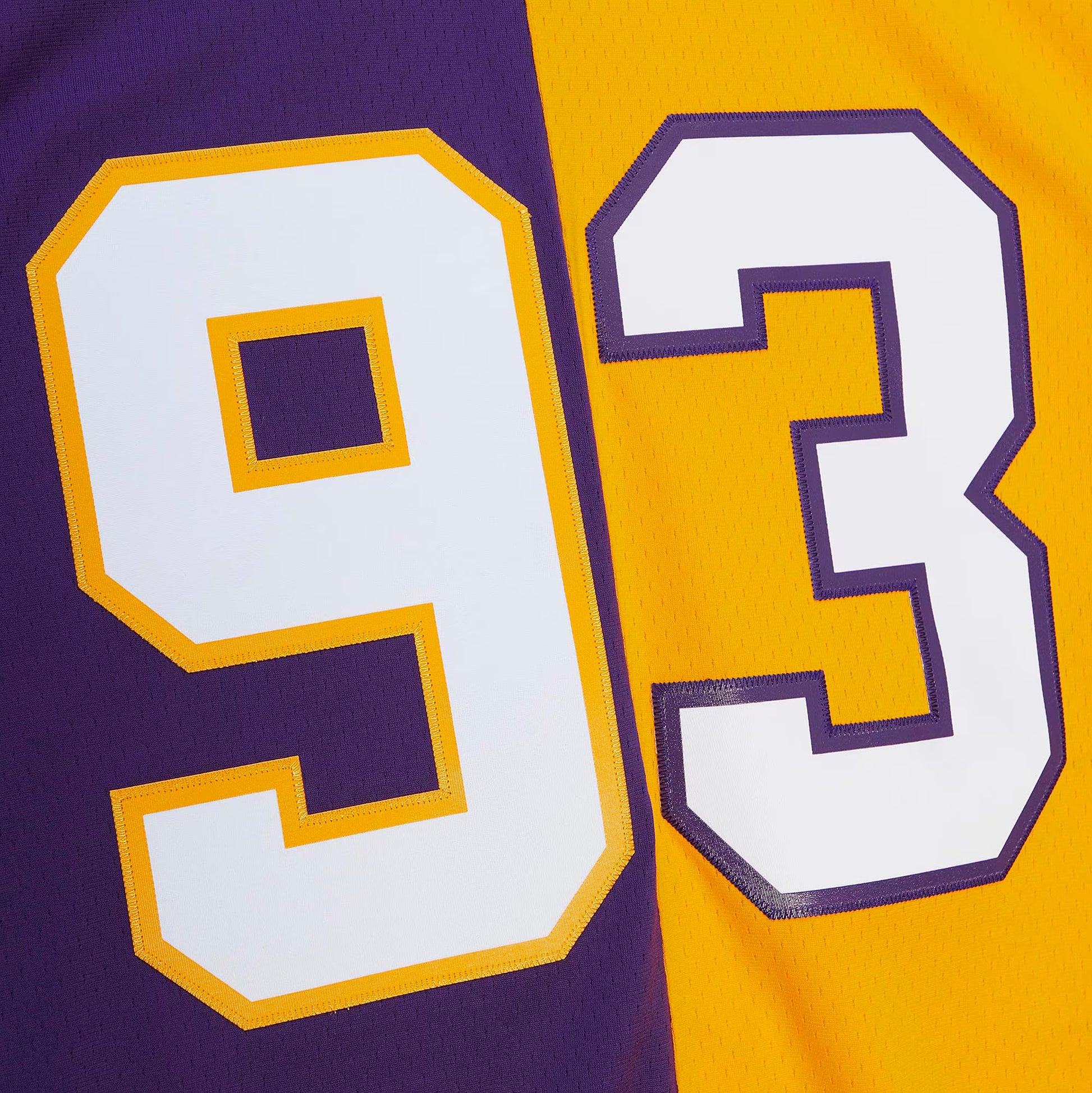 John Randle Minnesota Vikings Mitchell &amp; Ness 1998 Split Legacy Replica Jersey - Purple/Gold